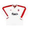 1998-99 Liverpool Away Shirt Redknapp #11 L/S XL
