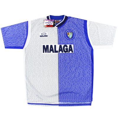 1998–99 Malaga Kelme „Special Edition“ Heimtrikot *mit Etiketten* XL