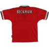 1998-00 Manchester United Umbro Home Shirt Beckham Y
