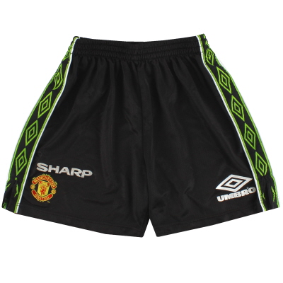 1998-99 Manchester United Umbro Terzo Pantaloncini S