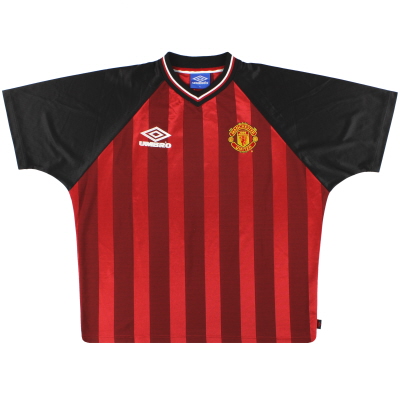 1998-99 Manchester United Umbro Trainingshemd L.
