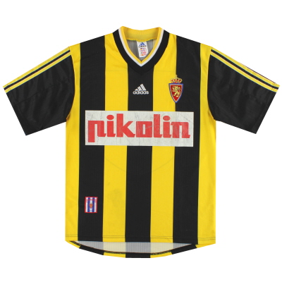 1998-99 레알 사라고사 아디다스 어웨이 셔츠 M