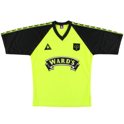 Camiseta de la 1998a equipación del Sheffield United Le Coq Sportif 99-XNUMX S