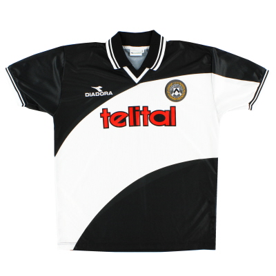 1998-99 Udinese Diadora European Home Shirt *Mint* M