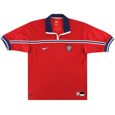 1998-99 USA 나이키 어웨이 셔츠 M