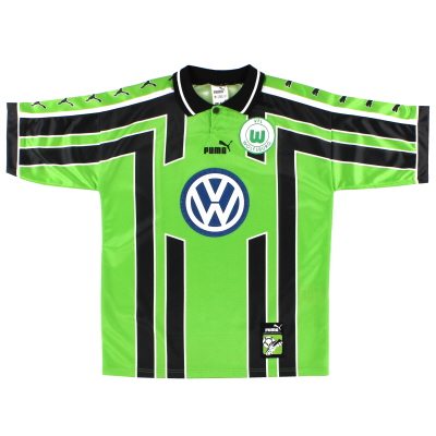 1998-99 Wolfsburg Puma thuisshirt S