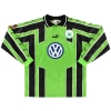 1998-99 Wolfsburg Match Issue Signed Shirt Sebescen #26 