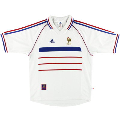 Kaos adidas Away Prancis 1998 XL