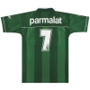 1998 Palmeiras Reebok Home Shirt #7 L 