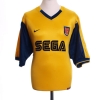 1999-01 Arsenal Away Shirt Wiltord #11 XL