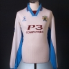 1999-00 Burnley Match Issue Away Shirt Brass #14 L/S XL