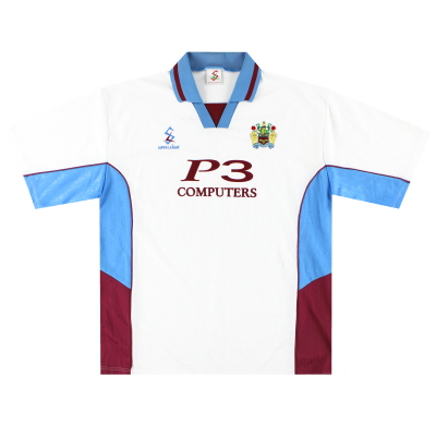 Camiseta de visitante de la Superliga de Burnley 1999-00 * Como nueva * XL