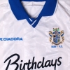 1999-00 Bury Player Issue Reserves Home Shirt #3 M