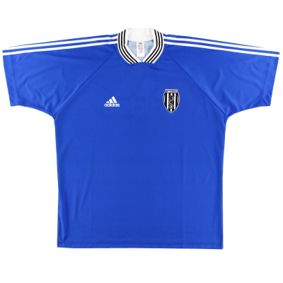 1999-00 Cesena adidas 트레이닝 셔츠 * Mint * XXL