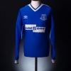 1999-00 Everton Home Shirt Nyarko #8 *Mint* L/S XL