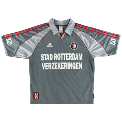 1999-00 Feyenoord adidas Away Shirt * Menthe * M