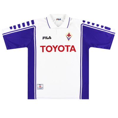 1999-00 Fiorentina Fila Maglia Away XL