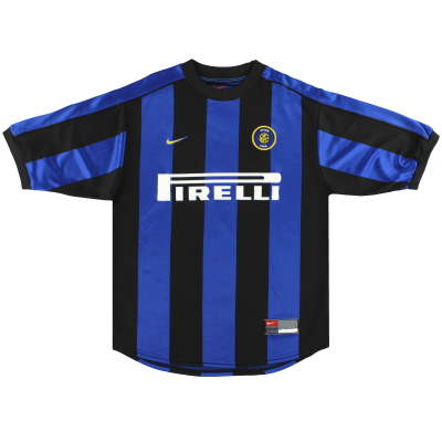 1999-00 Inter Milan Nike Home Shirt L 