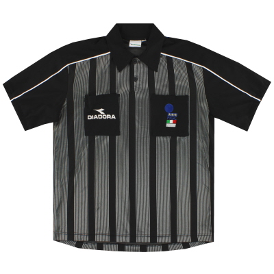 1999-00 Maillot d'arbitre Italie Diadora FIGC L
