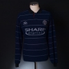 1999-00 Manchester United Away Shirt Cole #9 L/S M