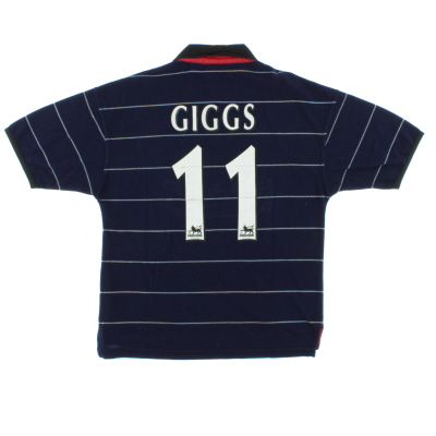 1999-00 Manchester United Umbro Away Shirt Giggs #11 Y 