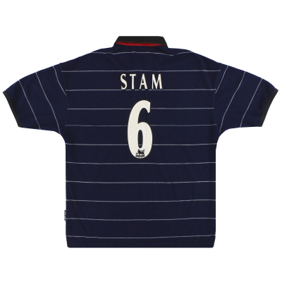 1999-00 Manchester United Umbro Away Shirt Stam #6