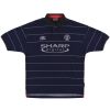 1999-00 Manchester United Umbro Away Shirt Beckham #7 M