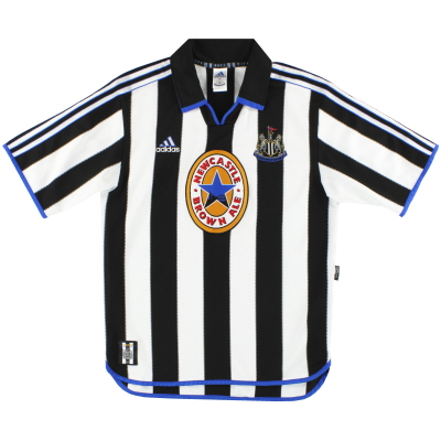 1999-00 Newcastle adidas Home Shirt *Mint* M
