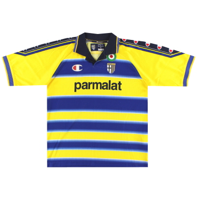 1999-00 파르마 챔피언 홈 셔츠 S