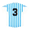 1999-00 레이싱 클럽 데 아베야네다 홈 셔츠 #3 *민트* L
