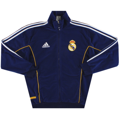 1999-00 Real Madrid adidas Fleece Presentation Jacket S  