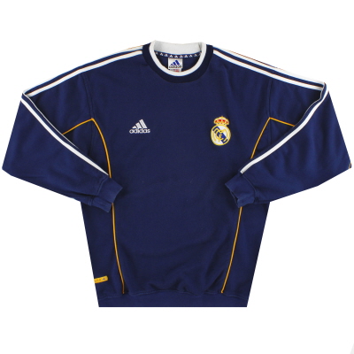 1999-00 Real Madrid adidas Felpa M/L