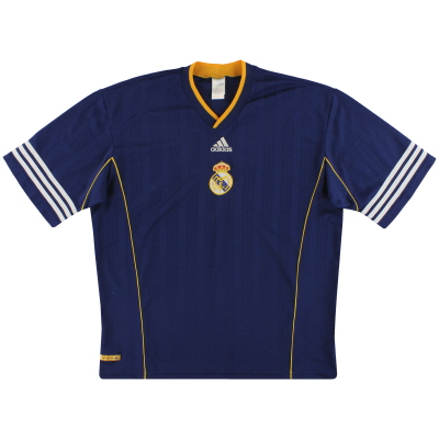 1999-00 Real Madrid adidas Training Shirt XL 