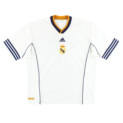 1999-00 Real Madrid adidas Training Shirt *Mint* XL