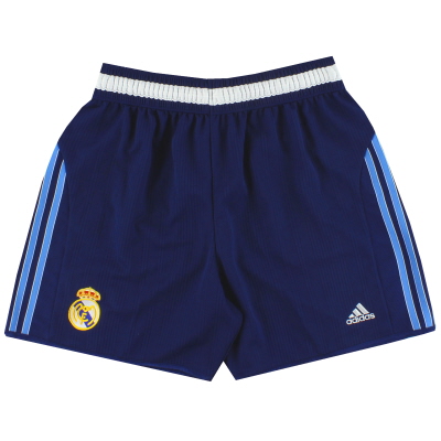 1999-00 Real Madrid Player Issue adidas Third Shorts M