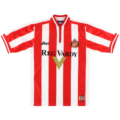 1999-00 Sunderland Asics Home Shirt *Mint* L