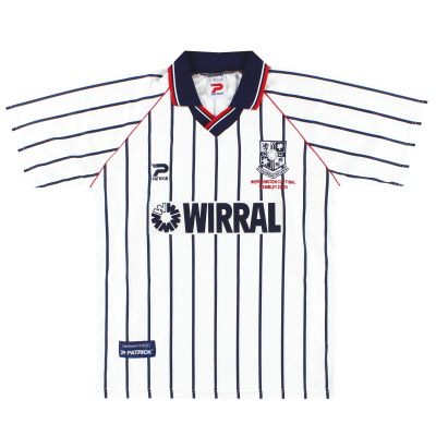 1999-00 Tranmere Rovers Patrick 'Final de la Copa' Camiseta de local M