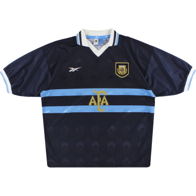 1999-01 Argentina Reebok Away Shirt *Mint* L 