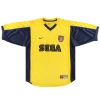 1999-01 Arsenal Nike Away Shirt Suker #9 M