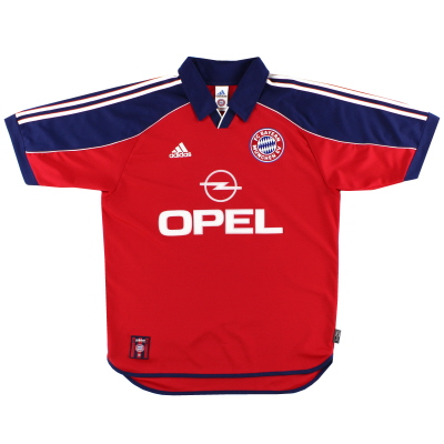 1999-01 Bayern Munich adidas Home Shirt L 