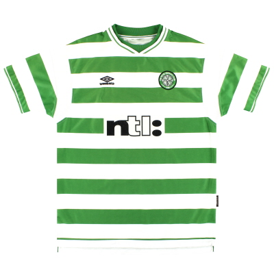 1999-01 Celtic Home Shirt Y