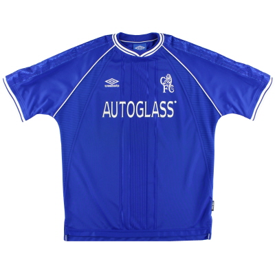 1999-01 Chelsea Umbro Home Camiseta XL