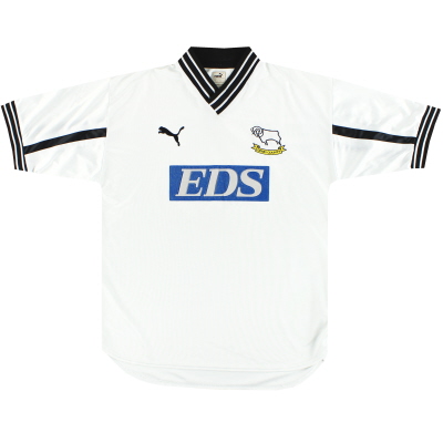 1999-01 더비 카운티 푸마 홈 셔츠 XL