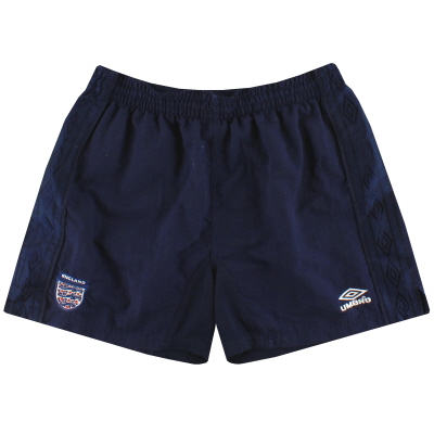 1999-01 Inghilterra Umbro Home Pantaloncini L