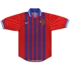 1999-01 FC Basel Nike Home Shirt Gimenez #13 S