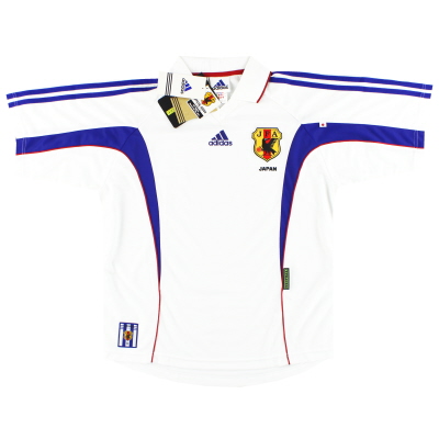 1999-01 Camiseta de visitante adidas Player Issue de Japón *con etiquetas* L