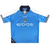 1999-01 Manchester City Le Coq Sportif Home Shirt Dickov #9 L