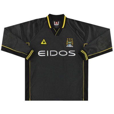 1999-01 Manchester City Le Coq Sportif Goalkeeper Shirt L 