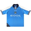 1999-01 Camiseta local Le Coq Sportif del Manchester City Goater # 10 L