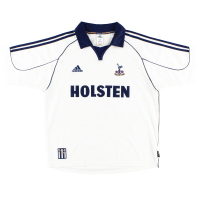 1999-01 Tottenham adidas Kemeja Kandang XL